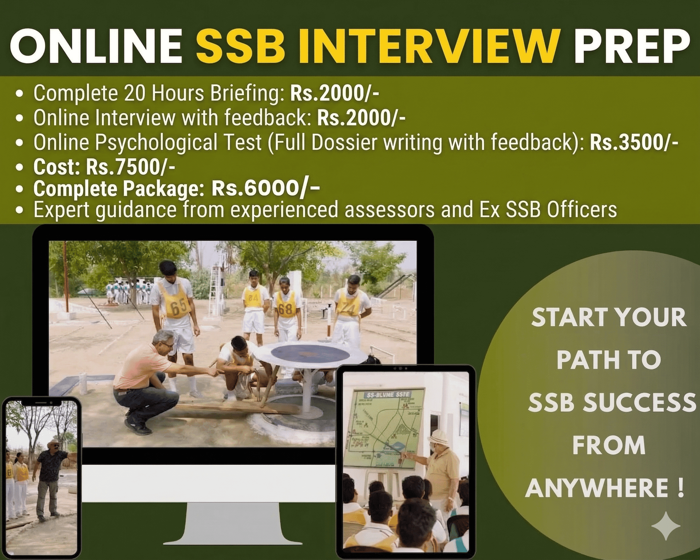 SSB Interview Preparation Online Course