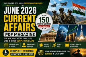 June 2026 Current Affairs PDF