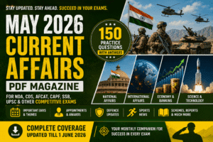 May 2026 Current Affairs PDF