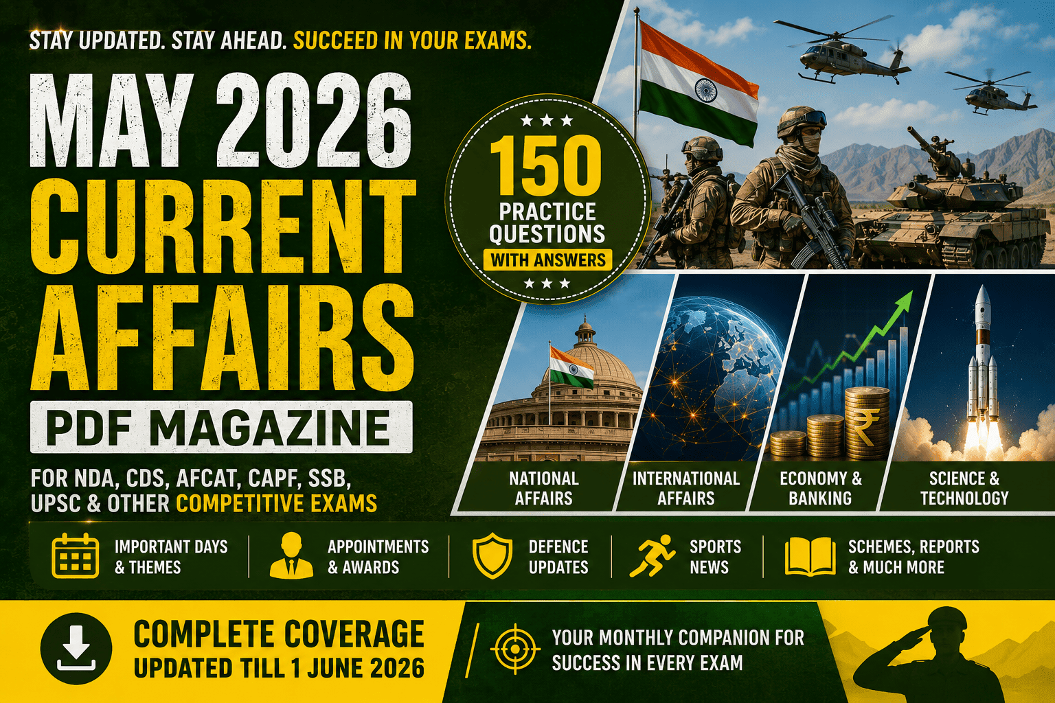 May 2026 Current Affairs PDF