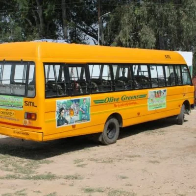 olive greens bus